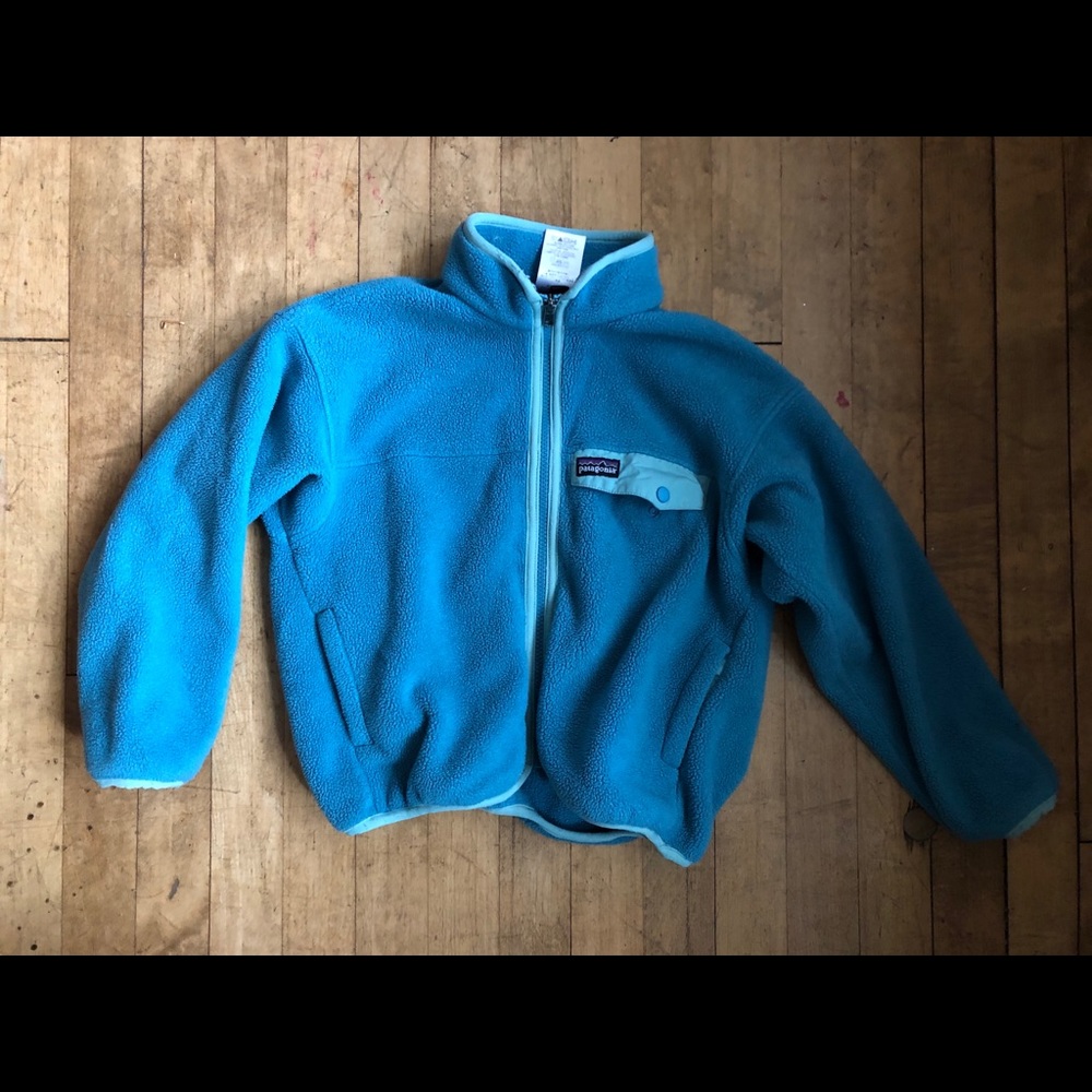 Kids XS (5-6) Patagonia Zip up sweater